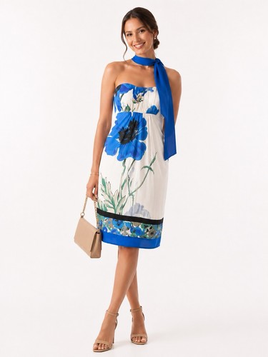 Coast floral halterneck - floral,