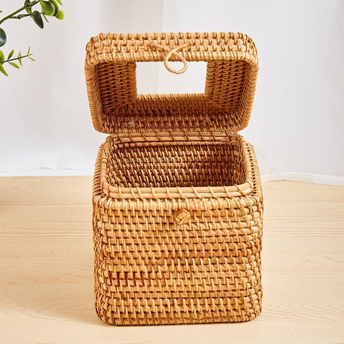 Wicker tissue box cover paper - wicker,