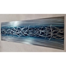 Modern abstract metal wall