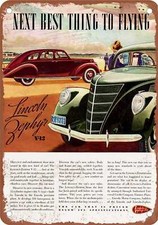 METAL SIGN - 1937 Lincoln