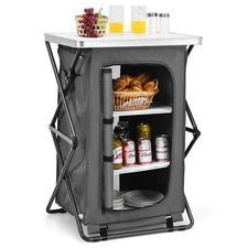 3 Tier Folding Pop-Up Cupboard