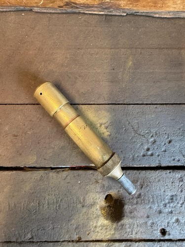 Vintage small brass tecalemit - brass,