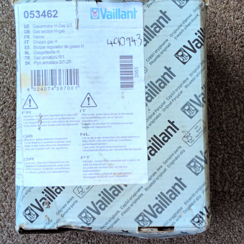 Vaillant gas section - gas, sit