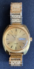 Mens Vintage Gold Plated