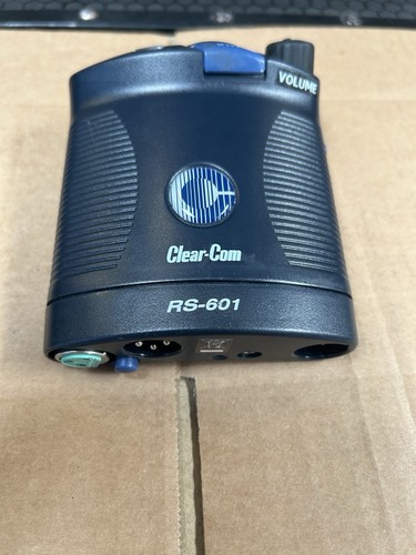 Clear com 601 single - clear, rs-601