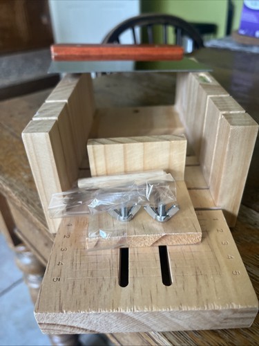 Wooden soap cutter - wooden, box