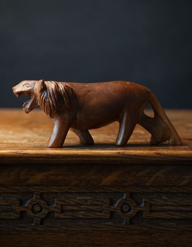 Vintage hand carved - carved, wooden