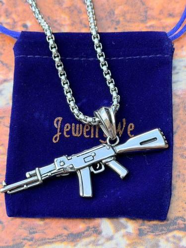 Silver tone metal - tone, cuban