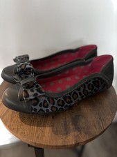 Ruby Shoo Ladies Grey + Brown