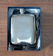 Vintage  Polished Pewter Hip