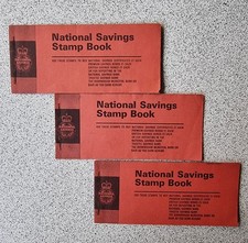NATIONAL SAVINGS STAMP BOOKS