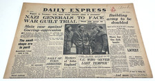 WW2 Daily Express Newspaper