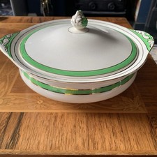 Queens Green Solian Ware Art