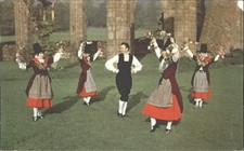 Vintage Postcard: Welsh Folk