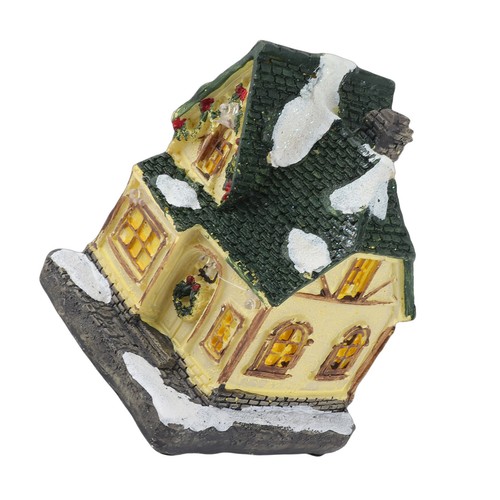 Led lighted christmas house - lighted,