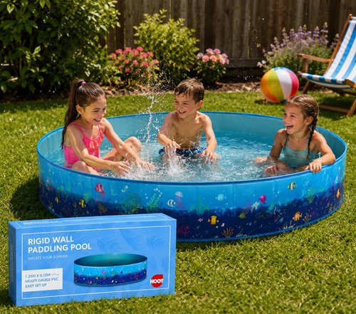Rigid wall paddling pool for - rigid,
