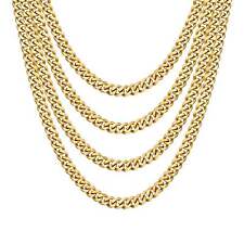 Men's 9mm Gold Plated Steel