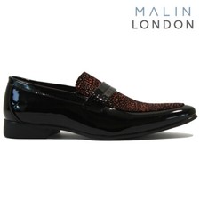 MENS FORMAL SHINY PATENT SHOES