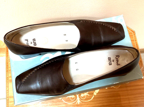 Rene ara brown leather low - rene, by