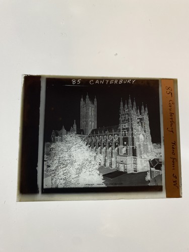 Vintage original glass plate - vintage,