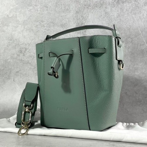 Furla mia stella green leather - green,