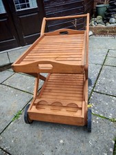 Garden Living Wooden Trolley / BBQs Etc