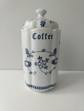 Mid Century German T and C Onion Pattern Coffee Jar