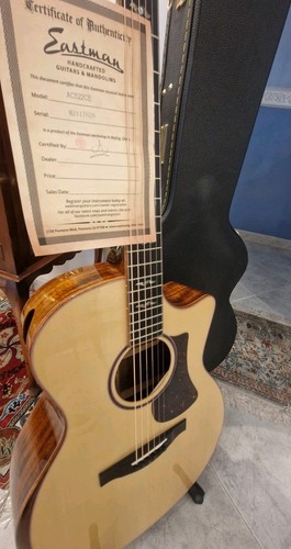 All solid mahogany - top, natural