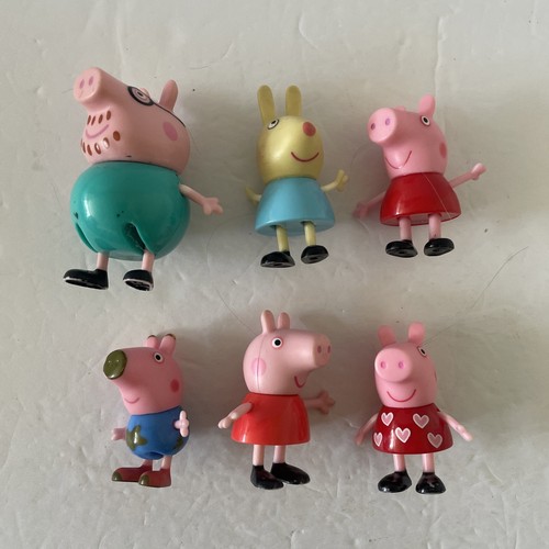 Peppa pig family lot 6 - peppa,