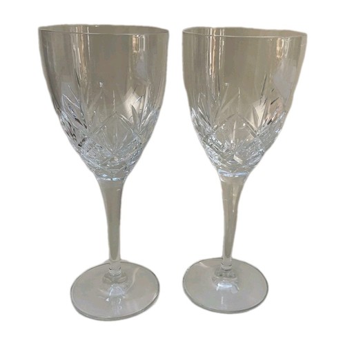 Vintage white wine goblets - 2,