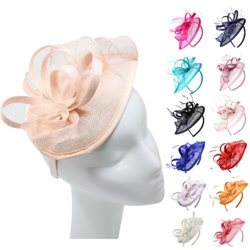 Teardrop fascinator headband - teardrop,