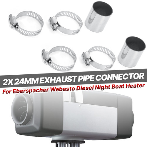 24mm heater exhaust - exhaust, pipe