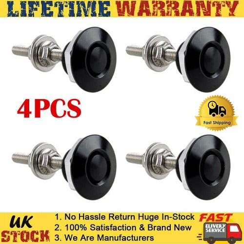 4pcs black push button - 4pcs,