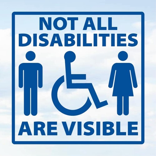 Not all disabilities are - all,