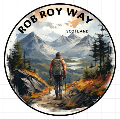 Rob roy way scotland - way, 2x