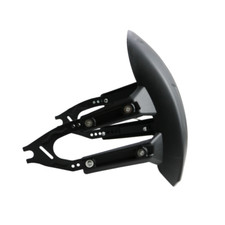 Black Rear Adjustable Fender Mudguard Mud Guards Rear Wheel Splash Guard Cover