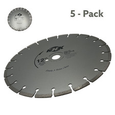 5 Pack 12 In Diamond Saw Blade