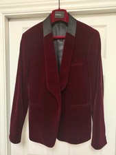 Topman Velvet Smoking Jacket