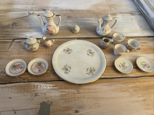 Vintage miniature porceilan - vintage,