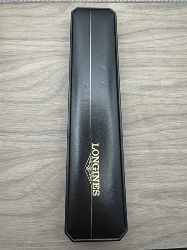 Longines watch box black - watch,