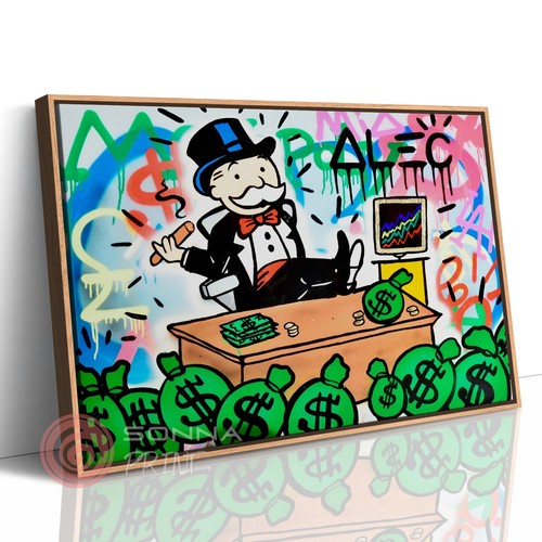 Monopoly man urban graffiti - mr,