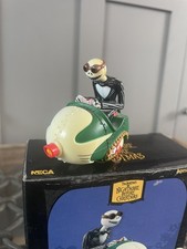 NECA Nightmare Before Christmas Jack Skellington Snowmobile WindUp Toy Boxed Y58