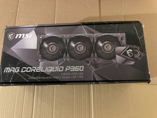 MSI Mag Core Liquid P360 Liquid CPU Cooler Radiator & Pump BOXED For Gaming PC