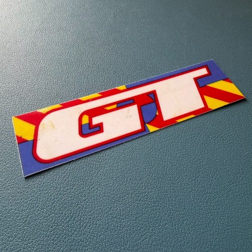 1980s style bmx sticker - 1980s, gt