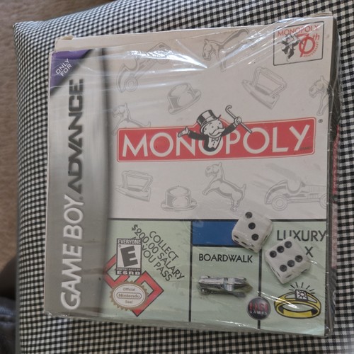 Gba monopoly nintendo game boy - monopoly,