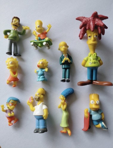 1997 the simpsons pvc figures - the,