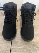 Nike Men's Hoodland Suede Shoe  Boots Triple Black 654888 090 UK 7