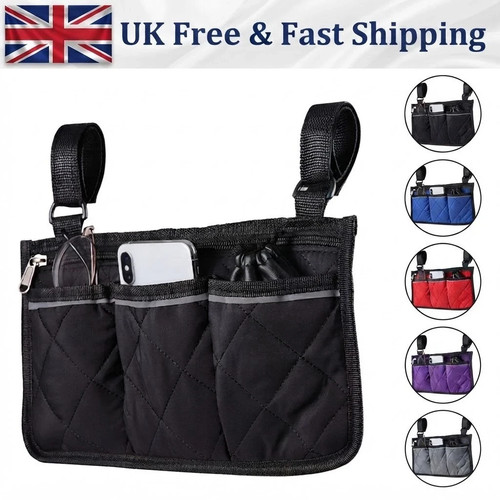 Wheelchair side bag armrest - wheelchair,