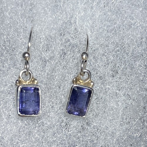 Amythyst silver 925 earrings - amythyst,