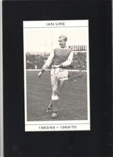IAN URE SIGNED ARSENAL 8 x 5